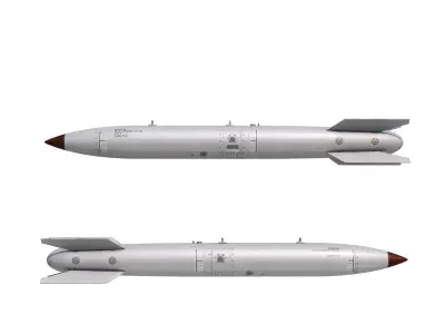 USA AIR FORCE B-61 B61 Nuclear Bombs MK 3D model