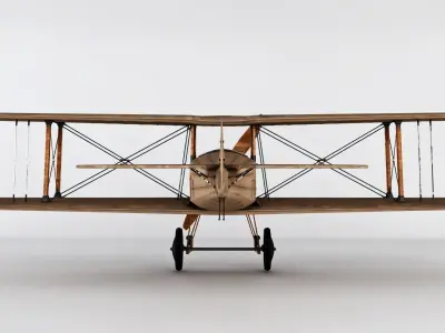 SPAD war Aircraft 3D model 3D model