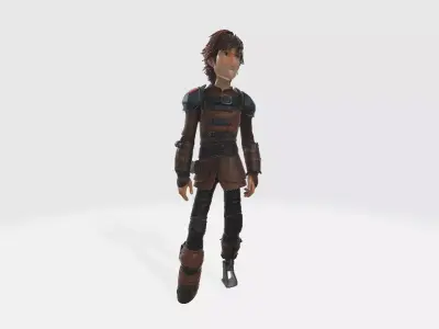 How to Train Your Dragon Hiccup Pose 02 3D print model