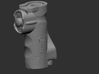 SureFire HellFighter Power Switch  Grip  High-Resolution 3D Scan 3D model