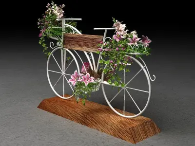 Cycle decor 3D model