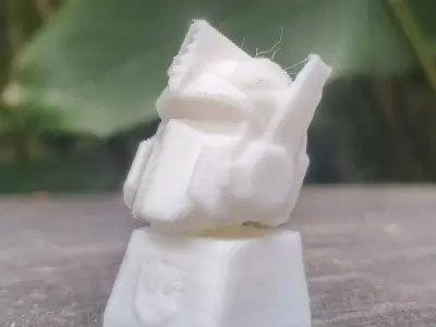 Key Cap Classic Optimus Prime - Rotatable Head Part 3D print model
