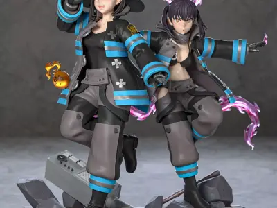 Maki and Tamaki STL Ready for 3D Printing 3D print model