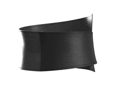 Black Bustier 3D model