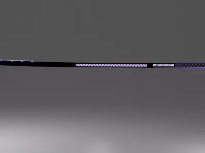 Katana led light bar Low-poly 3D model