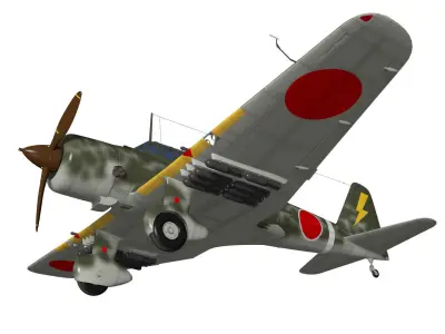 Ki51 Sonia 3D model
