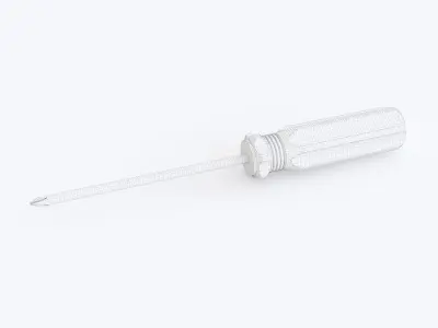 Screw driver 08 3D model