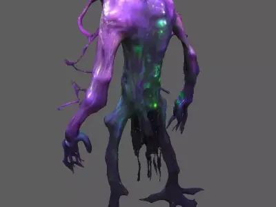 Creature 3D model 17