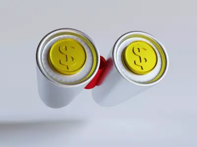 Market Research 3d icon Free 3D model