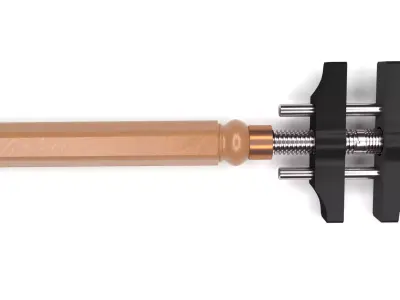 wrench with romanian mechanizm 3D model