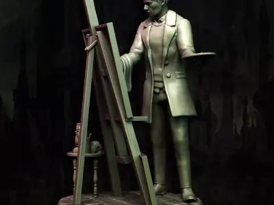 The Dream-Quest of Unknown Kadath Miniatures Collection Part 02 3D print model