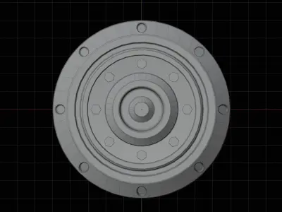 Rusty Mechanical Props 3D Model Pack