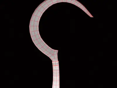 Weapon - Scyther Free low-poly 3D model