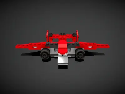 Lego Plane 3D model