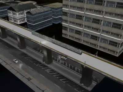MRT Train Project 3D model