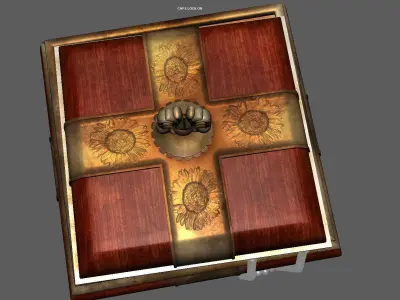 Jwellery boxx  Low-poly 3D model