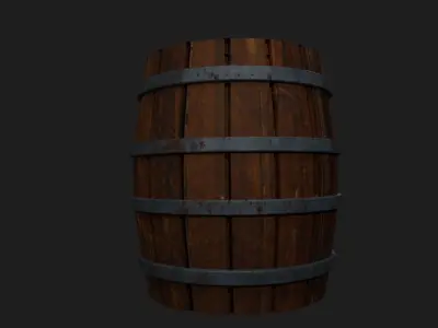 old well 3D model purchase