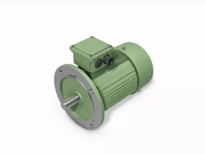 100L B5 IEC electric motor - 3D CAD model 3D model