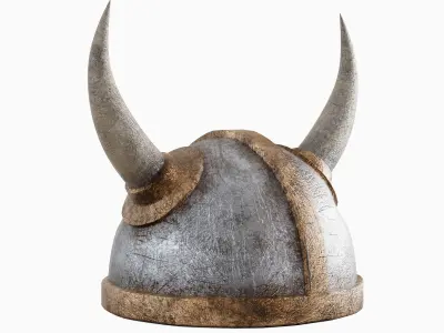 Viking Helmet 03 3D model