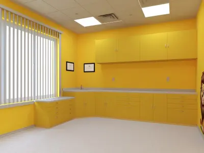  Empty Pediatric Medical Office 