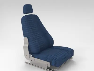 Car seat Free 3D model from CGTrader