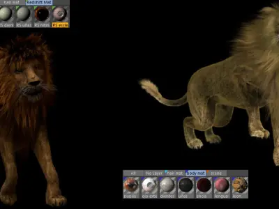 Lion 3D 3D model