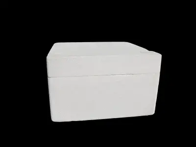 Anydrafts Foam box 02 Low-poly 3D model