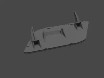 Audi Q3 Headlight washer cap 3D model