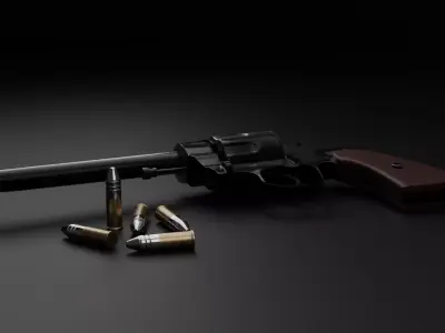 Colt model 1903 US ARMY revolver 3D model