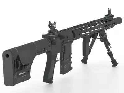 A and K Specialized DMR4 Low-poly 3D model