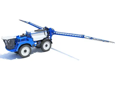Self Propelled Farm Sprayer 3D model get