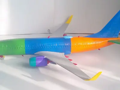 181213 Model kit Boeing 737-700 Sharklet Down 3D print model