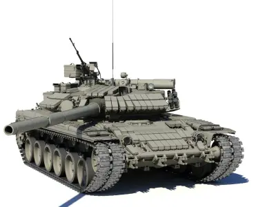 T-80UD 3D model