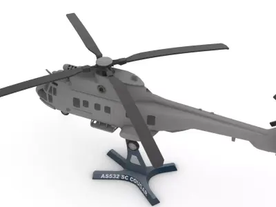 AS532 SC COUGAR 3D print model