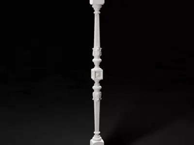 Ornamental Decorative Stair Baluster 3D model