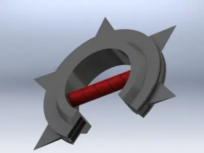 Draven ax Free 3D model