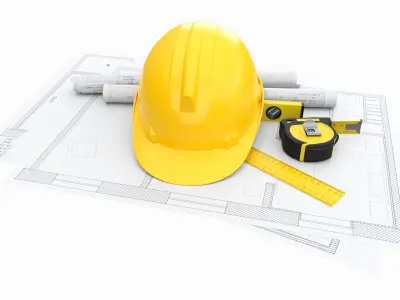Builder Accessory Composition 3D model