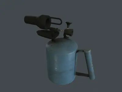 Blowlamp fire extinguisher Free 3D model