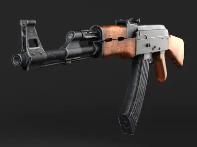 AK47 Kalashnikov 3D model purchase