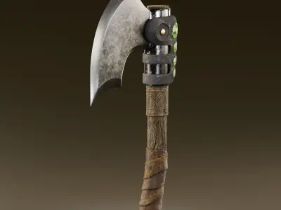 Magic Axe 3D model