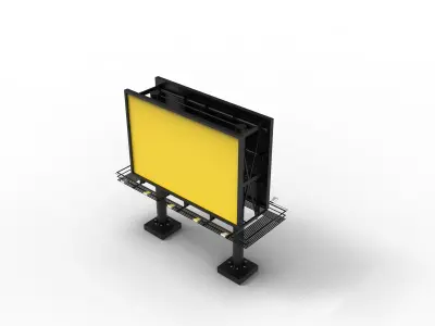 Billboard 3D model buy