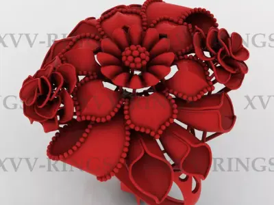NEW TURKISH RINGS LOT XVV-31 TO 40 3D print model