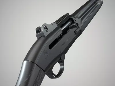 Beretta 1301 Tactical Low-poly 3D model purchase