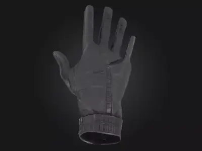 Gloved Hand Protective Handwear Model 3D model