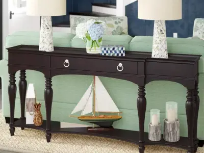 Fountainbleau Buffet Sideboard Console Table - 2 colour 3D model