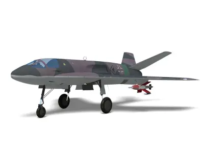 Messerschmitt P1112 3D model