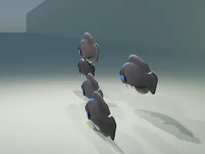 Springeri Dottyback Fish 3D model