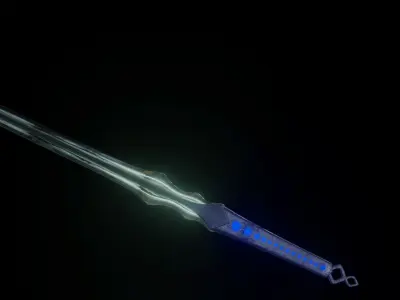 twin blade Free 3D model