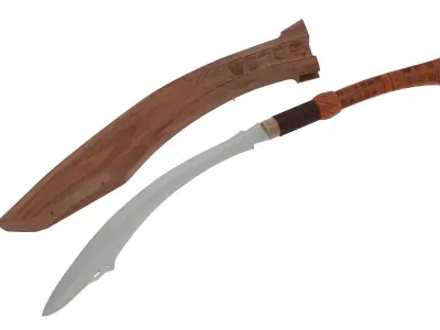 Panabas Sword Low-poly 3D model