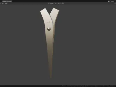 Scissors set 3D model